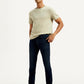 Men's 511 Dark Blue Slim Fit Mid Rise Jeans - Elevated View