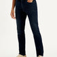 Men's 511 Dark Blue Slim Fit Mid Rise Jeans - Front View