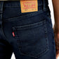 Men's 511 Dark Blue Slim Fit Mid Rise Jeans - Detail View
