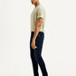 Men's 511 Dark Blue Slim Fit Mid Rise Jeans - Side View