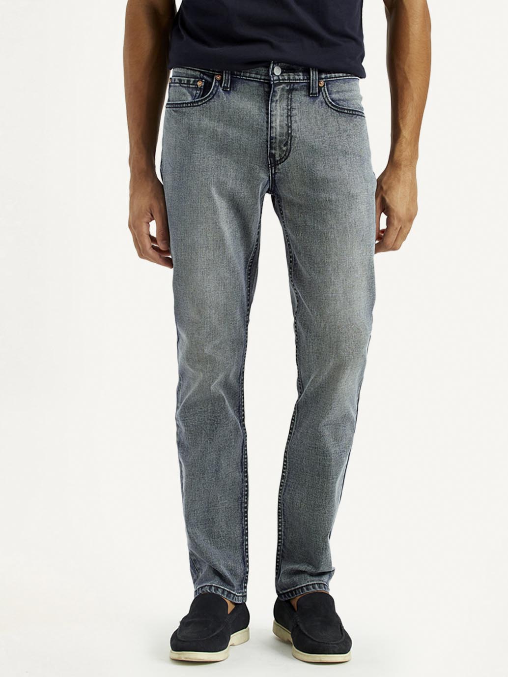 Men's Tinted 511 Indigo Slim Fit Mid Rise Jeans - Front View
