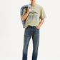 Men's 511 Blue Slim Fit Mid Rise Jeans - Styleshot View