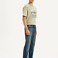 Men's 511 Blue Slim Fit Mid Rise Jeans - Side View