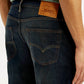 Men's 511 Dark Blue Slim Fit Mid Rise Selvedge Jeans - Detail View