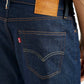 Men's 511 Dark Indigo Slim Fit Mid Rise Selvedge Jeans - Detail View