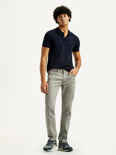 levi's Men's 511 Grey Overdyed Slim Fit Mid Rise Jeans-picture-25