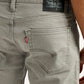 Men's 511 Grey Overdyed Slim Fit Mid Rise Jeans - Detail View