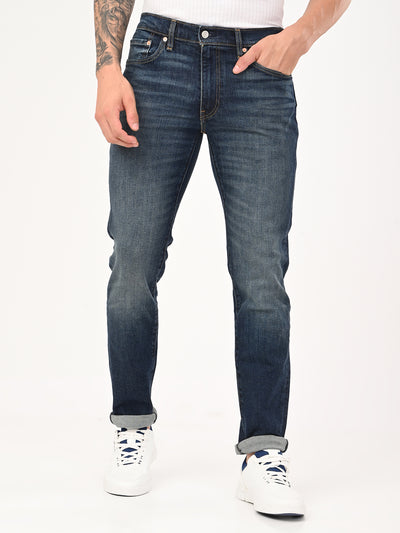 levi's Men's 511 Blue Slim Fit Mid Rise Jeans-picture-32