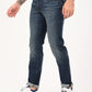 Men's 511 Blue Slim Fit Mid Rise Jeans - jpg View