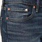 Men's 511 Blue Slim Fit Mid Rise Jeans - detail View