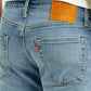 Men's 511 Light Blue Slim Fit Mid Rise Jeans - Detail View