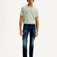 Men's 511 Indigo Slim Fit Mid Rise Linen Jeans - Front View