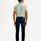 Men's 511 Indigo Slim Fit Mid Rise Linen Jeans - Back View