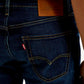 Men's 511 Indigo Slim Fit Mid Rise Linen Jeans - Detail View