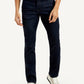 Men's 511 Dark Blue Slim Fit Mid Rise Linen Jeans - Front View