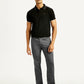 Men's 511 Charcoal Grey Overdyed Slim Fit Mid Rise Jeans - Front View