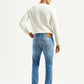 Men's 511 Light Blue Slim Fit Mid Rise Selvedge Jeans - Back View