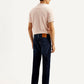 Men's 511 Dark Blue Slim Fit Mid Rise Selvedge Jeans - Back View