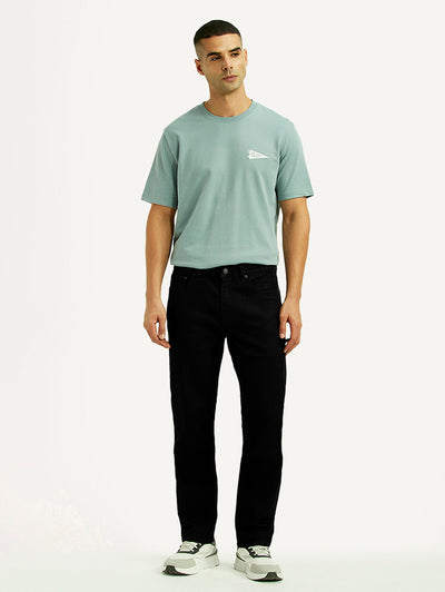 levi's Men's Redloop 511 Black Slim Fit Mid Rise Linen Jeans-picture-34
