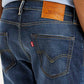 Men's 511 Blue Slim Fit Mid Rise Selvedge Jeans - Detail View