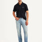 Men's 511 Light Blue Slim Fit Mid Rise Selvedge Jeans - Styleshot View