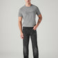Men's 511 Charcoal Grey Slim Fit Mid Rise Selvedge Jeans - Front View