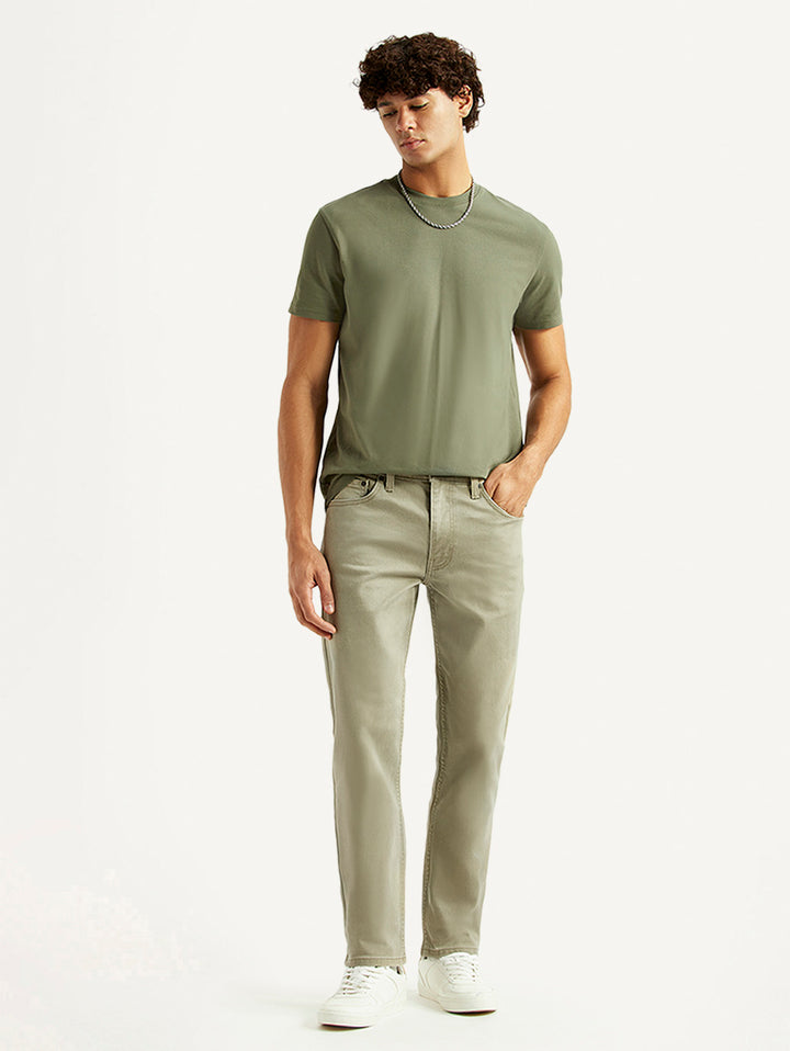 Men's 511 Light Green Slim Fit Mid Rise Jeans