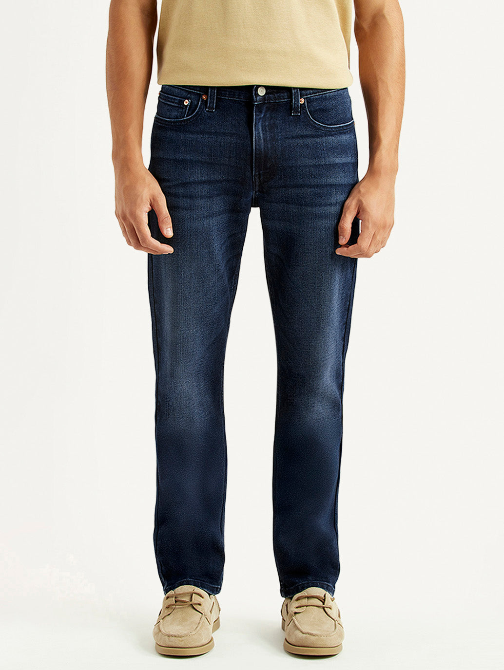 Men's 511 Navy Slim Fit Mid Rise Jeans - 20 View