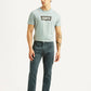 Men's 511 Blue Slim Fit Mid Rise Jeans - Front View