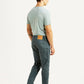 Men's 511 Blue Slim Fit Mid Rise Jeans - Back View