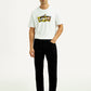 Men's 511 Black Slim Fit Mid Rise Kooltex Jeans - Front View