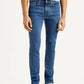 Men's 511 Blue Slim Fit Mid Rise Jeans - Front View