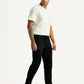 Men's 511 Black Slim Fit Mid Rise Jeans - Side View