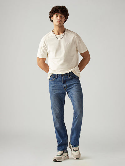 Men's 511 Blue Slim Fit Mid Rise Selvedge Jeans-image-35