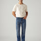 Men's 511 Blue Slim Fit Mid Rise Selvedge Jeans - Front View