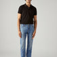 Men's 511 Blue Slim Fit Mid Rise Selvedge Jeans - Front View