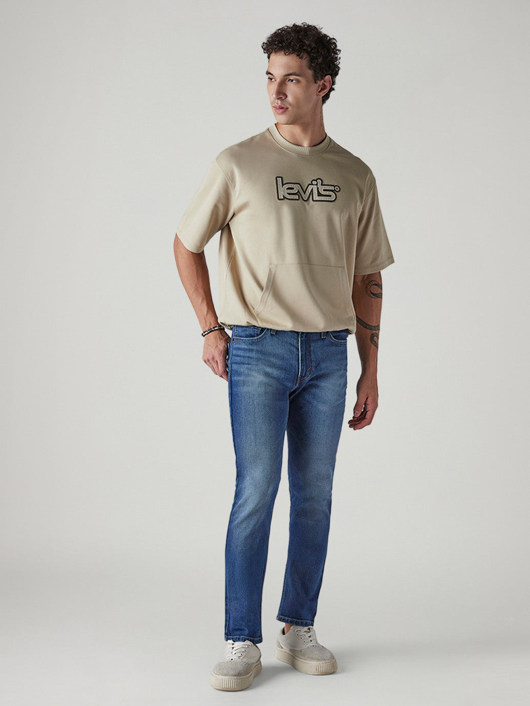 Men's 511 Blue Slim Fit Mid Rise Jeans