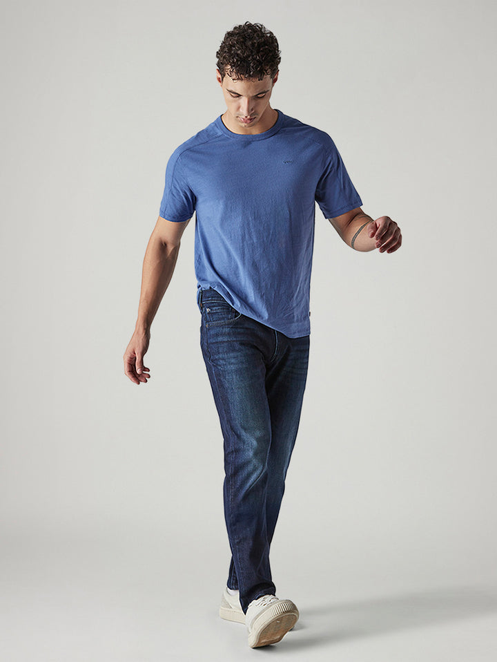 Men's 511 Dark Blue Slim Fit Mid Rise Jeans