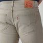 Men's 511 Beige Slim Fit Mid Rise Overdyed Jeans - Detail View