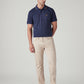 Men's 511 Beige Slim Fit Mid Rise Overdyed Jeans - Front View