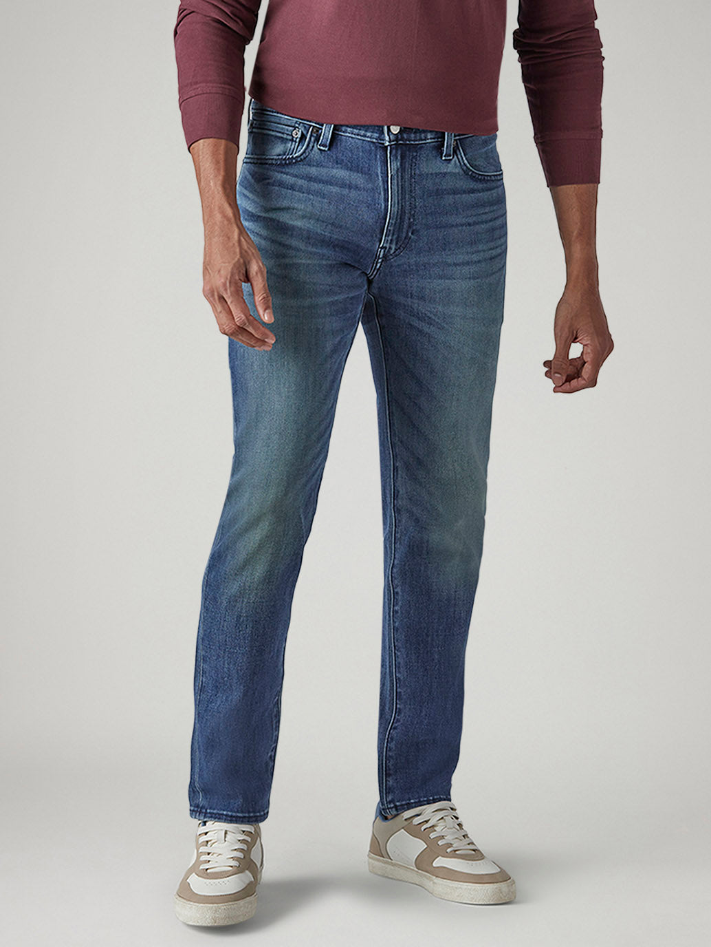 Men's 511 Tinted Med Indigo Slim Fit Mid Rise Bi-Stretch Jeans - 20 View