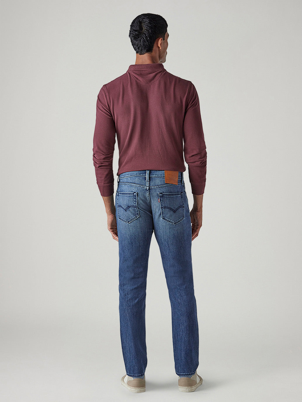 Men's 511 Tinted Med Indigo Slim Fit Mid Rise Bi-Stretch Jeans - 20 View