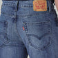 Men's 511 Blue Slim Fit Mid Rise Kooltex Jeans - Detail View