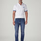 Men's 511 Blue Slim Fit Mid Rise Jeans - Front View
