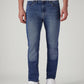 Men's 511 Blue Slim Fit Mid Rise Jeans - Front View
