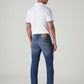 Men's 511 Blue Slim Fit Mid Rise Jeans - Back View