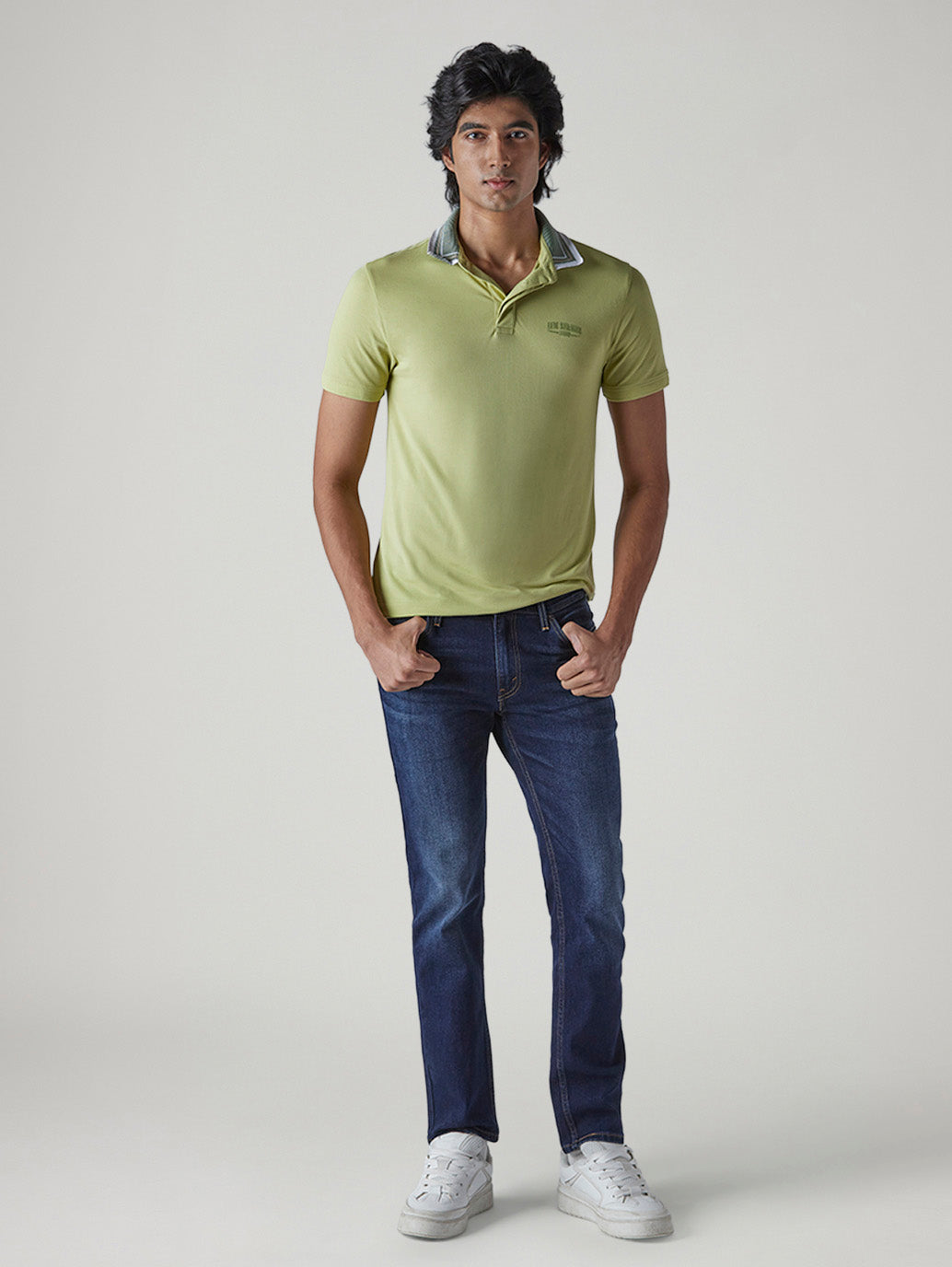 Men's 511 Dark Indigo Slim Fit Mid Rise Jeans