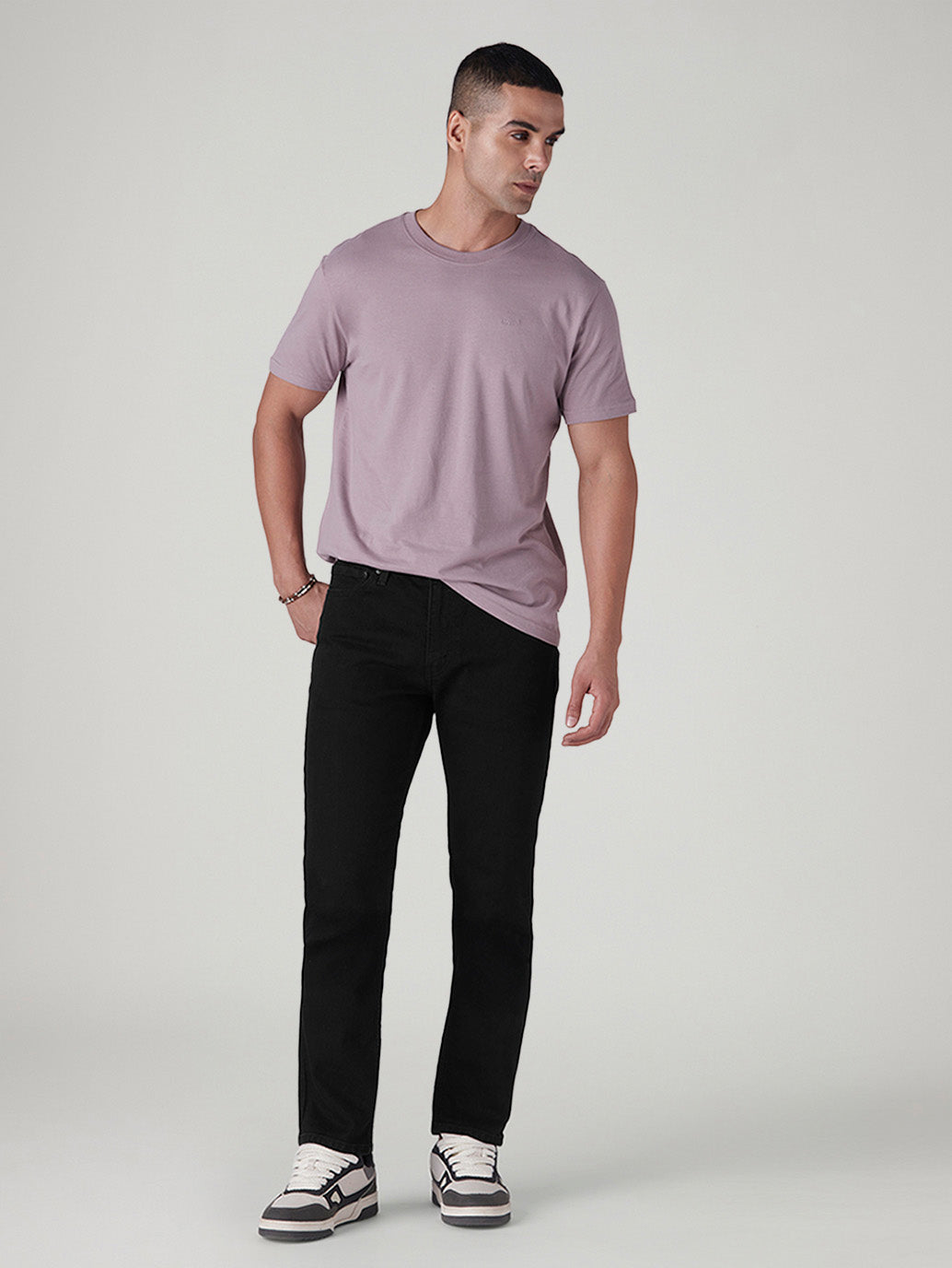 Men's 511 Black Slim Fit Mid Rise Jeans