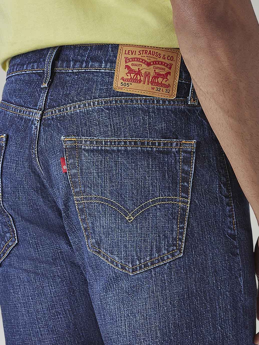Men's 511 Dark Indigo Slim Fit Mid Rise Jeans - 20 View