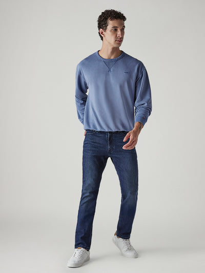 levi's Men's 511 Dark Indigo Slim Fit Mid Rise Jeans-picture-19